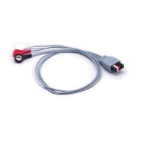 Mindray ECG mobility leadwires, 3 lead, snap, AAMI, 24" (61.0 cm)