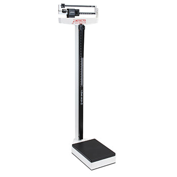 Detecto 2391 Mechanical Eye-Level Physician Scale 200 kg x 100 g, Height Rod