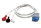 Mindray ECG leadwires, 3 lead, single patient use, snap, AAMI, 24" (pkg of 20)