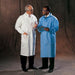 Halyard Lab Coat, Blue, Large, 25/cs 